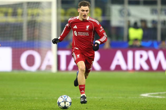 December 9, 2025, Milan, Lombardy, Italy: FLORIAN WIRTZ of Liverpool in action during the UEFA Champions League 2025 26 League Phase Day 6 game between FC INTER and LIVERPOOL FC at the Giuseppe Meazza Stadium in Milan, Italy Milan Italy - ZUMAc179 20251209_zep_c179_081 Copyright: xMickaelxChavetx