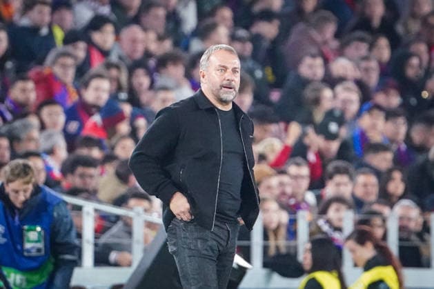 Football UEFA Champions League 2025 26, Matchday 6 FC Barcelona vs Eintracht Frankfurt Camp Nou Barcelona Hansi Flick Coach, FC Barcelona Barcelona Province Barcelona Spain Copyright: xJOERANxSTEINSIEKx