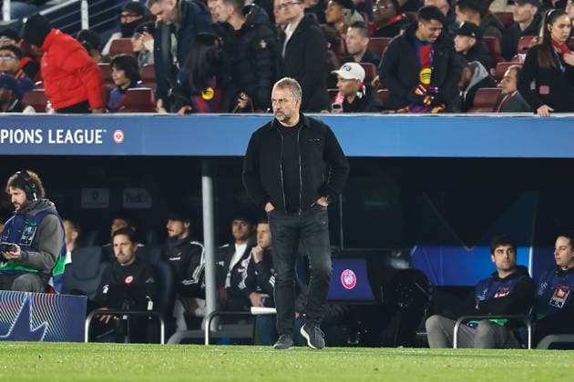 Hansi Flick (Barcelona), DECEMBER 9, 2025 - Football Soccer : UEFA Champions League League phase match day 6 between FC Barcelona, Barca - Eintracht Frankfurt at the Camp Nou in Barcelona, Spain. Noxthirdxpartyxsales  aflo_313105963