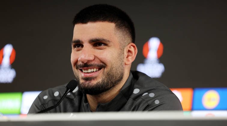 BAU 10 12 2025 Stuttgart Football VfB Stuttgart Press conference, Deniz Undav