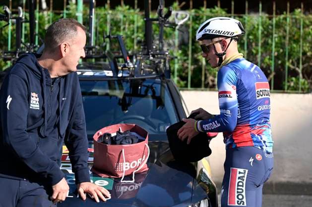 Media day of Red Bull-BORA-hansgrohe BINISSALEM, SPAIN - DECEMBER 10 : Evenepoel Remco (BEL) of Red Bull BORA - Hansgrohe pictured during the media day of the Red Bull-BORA-hansgrohe cycling team at Central Studios Mallorca on December 10, 2025 in Binissalem, Spain, 10 12 2025 Binissalem Spain  Copyright: xJanxDexMeuleneirx