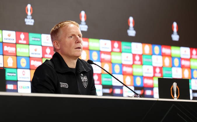 BAU 10 12 2025 Stuttgart Football VfB Stuttgart Press conference, Press spokesman Tobias Herwerth
