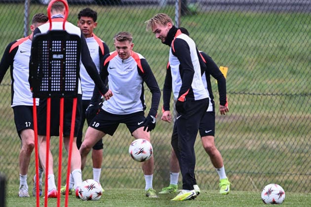 Football, EL, SK Brann Bergen Training