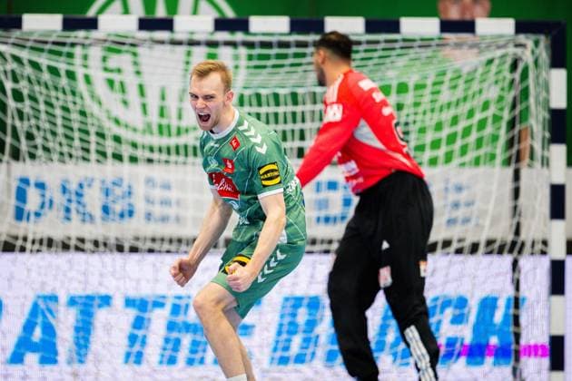 10 12 2025 Handball, 2025 2026, 1 Bundesliga, Matchday 16, GWD Minden HC Erlangen Florian Kranzmann Minden