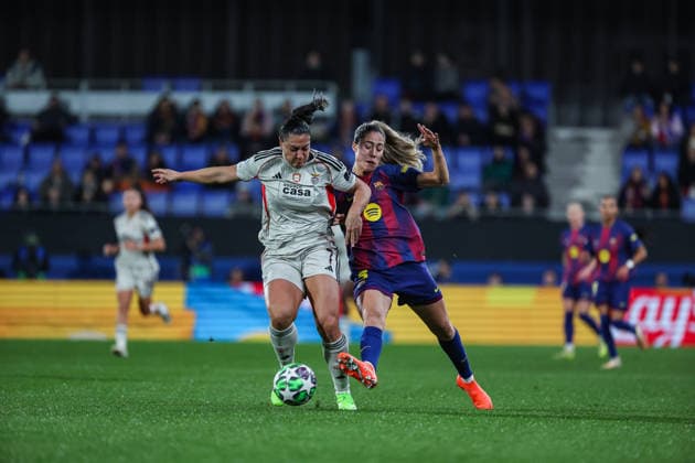 Football, Women, CL, FC Barcelona - Benfica Lisbon