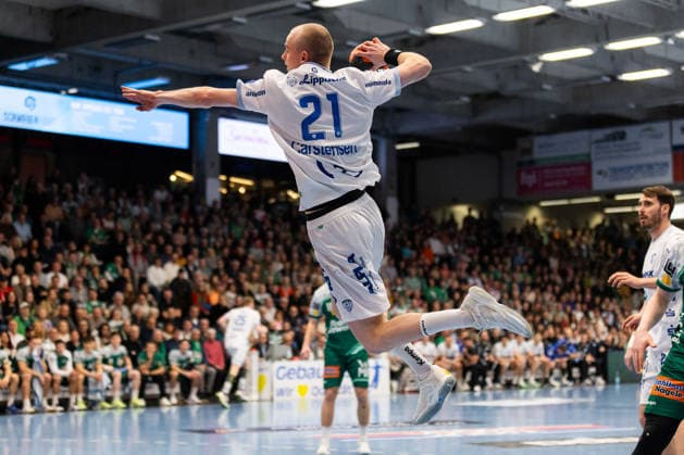 Leve CARSTENSEN TBV Lemgo Lippe, 21 GER, FRISCH AUF Goeppingen vs TBV Lemgo, Handball, Bundesliga, Matchday 16, Season 2025 2026, 10 12 2025, GER, FRISCH AUF Goeppingen vs TBV Lemgo, Handball, Bundesliga, Matchday 16, Season 2025 2026, 10 12 2025, Goeppingen Copyright: xEibnerxPressefoto OliverxSchmidtx EP_OST