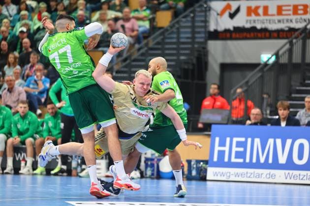 Handball, HBL, HSG Wetzlar - TSV Hannover-Burgdorf