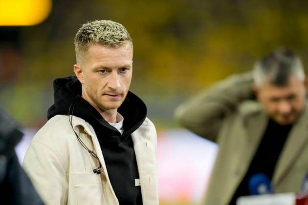 Marco Reus looks on during the UEFA Champions League 2025 26 League Phase MD6 match between Borussia Dortmund and FK Bodo Glimt at BVB Stadion Dortmund on December 10, 2025 in Dortmund, Germany Photo by Alex Gottschalk DeFodi Images