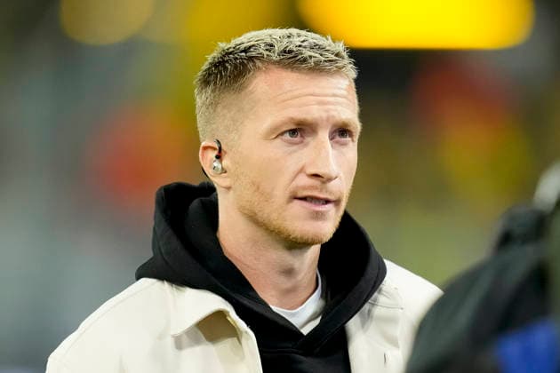 Marco Reus looks on during the UEFA Champions League 2025 26 League Phase MD6 match between Borussia Dortmund and FK Bodo Glimt at BVB Stadion Dortmund on December 10, 2025 in Dortmund, Germany Photo by Alex Gottschalk DeFodi Images