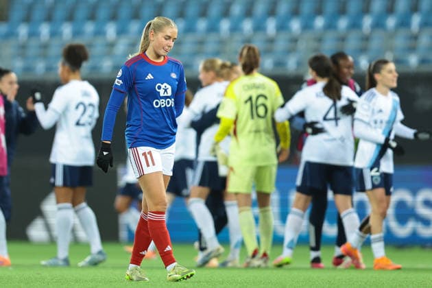Football, Women s Champions League 2025 2026 Valerenga Paris FC Oslo 20251210 Valerenga s Marie Moen Preus after the women s Champions League football match between Valerenga and Paris FC at Intility Arena Photo Thomas Andersen NTB Oslo Norway EDITORIAL USE ONLY RESTRICTED USE FOR BETTING COMPANIES  Copyright: xThomasxAndersenx xNTBx