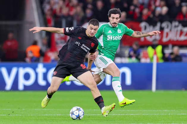 Football, CL, Bayer 04 Leverkusen - Newcastle United