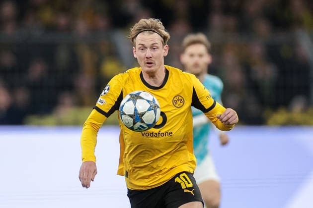 10 12 2025, Football, Season 2025 2026, UEFA Champions League, Matchday 6, Borussia Dortmund FK Bodo Glimt, Julian Brandt Borussia Dortmund , Dortmund Signal Iduna Park NRW Germany xRHR PHOTO DEx Copyright: DennisxEwert RHR-FOTOx RHR-FOTO DE