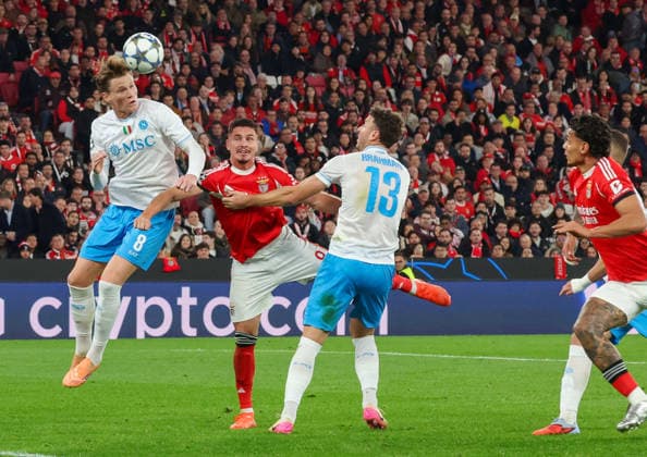 Football, CL, Benfica Lisbon - SSC Napoli