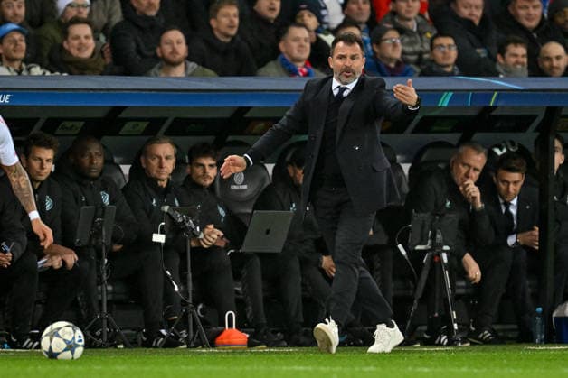 251210 Club Brugge vs Arsenal Head Coach Ivan Leko of Club Brugge pictured during the Uefa Champions League 6th matchday in the League phase game in season 2025 - 2026 between Club Brugge KV and Arsenal FC on December 10 , 2025 in Brugge, Belgium. (Photo by David Catry Isosport) Brugge Belgium  Copyright: xDavidxCatryx 20251210DC2_9598