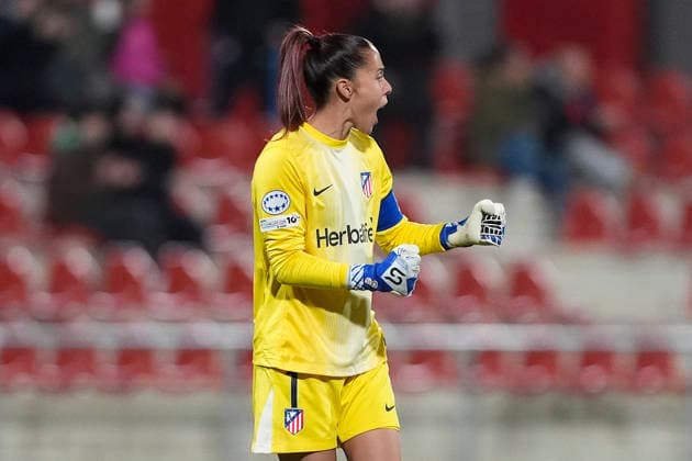 CLUB ATLETICO DE MADRID v FC BAYERN MUNCHEN. UEFA WOMEN S CHAMPIONS LEAGUE 2025 2026. ROUND 5. Club Atletico de Madrid™s Lola Gallardo celebrates goal during UEFA Women s Champions League, Round 5. December 10,2025.(ALTERPHOTOS Acero) Alcala de HenaresSpain  Copyright: xAcerox