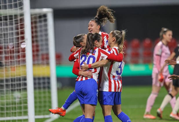 ESP, Madrid, Atletico Madrid vs FC Bayern Munich, WomenÂs Champions League, Football, UEFA, Season 2025 2026, Centro Deportivo Wanda Alcala de Henares, 5 Matchday in picture Vilde Boe Risa, Goal, joy, jubilation and emotion Gol, alegria, jubilo y emocion DFB DFL REGULATIONS PROHIBIT ANY USE OF PHOTOGRAPHS AS IMAGE SEQUENCES AND OR QUASI VIDEO, 10 12 2025 Copyright: HMBxMedia HendrikxHamelau