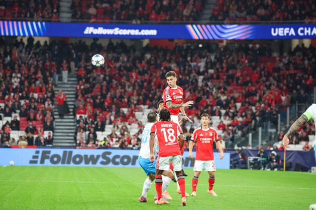 December 10, 2025, Lisbona, Lisbona, PORTOGALLO: Leandro Barreiro of Benfica During the pre-match press conference, PK, Pressekonferenz on December 10, 2025, between FC Benfica and SCC Napoli in the Champions League at the Da Luz Stadium in Lisbon..In the photo: Lisbona PORTOGALLO - ZUMAs236 20251210_aap_s236_033 Copyright: xFabioxSassox