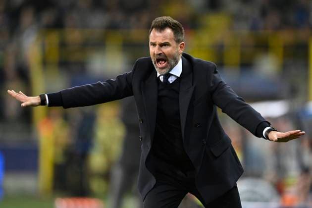 Club Brugge v Arsenal - UEFA Champions League BRUGGE, BELGIUM - DECEMBER 10 : Leko Ivan head coach of Club Brugge during the UEFA Champions League 2025 26 League Phase MD6 match between Club Brugge and Arsenal on December 10, 2025 in Brugge, Belgium, 10 12 2025 Brugge Belgium  Copyright: xNicoxVereeckenx