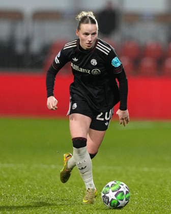CLUB ATLETICO DE MADRID v FC BAYERN MUNCHEN. UEFA WOMEN S CHAMPIONS LEAGUE 2025 2026. ROUND 5. FC Bayern Munchen s Franziska Kett during UEFA Women s Champions League, Round 5. December 10,2025.(ALTERPHOTOS Acero) Alcala de HenaresSpain  Copyright: xAcerox