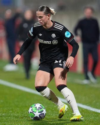 CLUB ATLETICO DE MADRID v FC BAYERN MUNCHEN. UEFA WOMEN S CHAMPIONS LEAGUE 2025 2026. ROUND 5. FC Bayern Munchen s Klara Buhl during UEFA Women s Champions League, Round 5. December 10,2025.(ALTERPHOTOS Acero) Alcala de HenaresSpain  Copyright: xAcerox