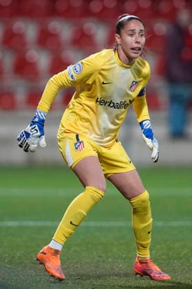 CLUB ATLETICO DE MADRID v FC BAYERN MUNCHEN. UEFA WOMEN S CHAMPIONS LEAGUE 2025 2026. ROUND 5. Club Atletico de Madrid™s Lola Gallardo during UEFA Women s Champions League, Round 5. December 10,2025.(ALTERPHOTOS Acero) Alcala de HenaresSpain  Copyright: xAcerox