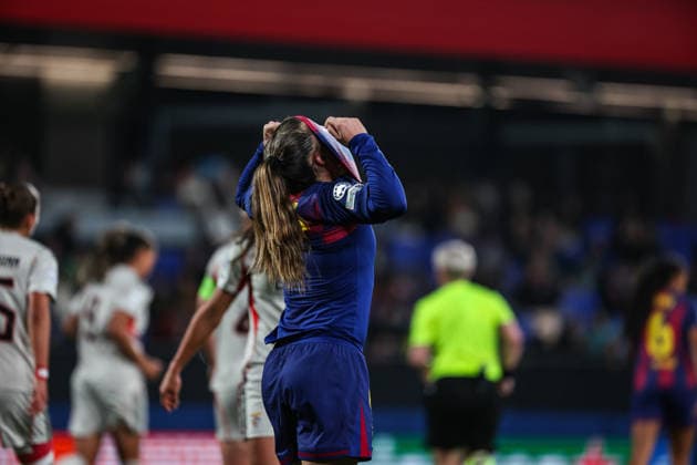 Claudia Pina ( FC Barcelona, Barca ) in action during the match between FC Barcelona Womens team and SL Benfica Womens team, valid for Womens Champions League 2025 2026 at Estadi Johan Cruyff on 10 December 2025. Barcelona Estadi Johan Cruyff Barcelona Portugal Copyright: xIMAGOx xPRIMExSPORTSxIMAGESx xFILIPExOLIVEIRAx
