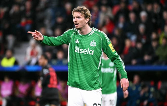 Football, Champions League, Germany, Men, Season 2025 2026, Matchday 6, BayArena Leverkusen Bayer Leverkusen Newcastle United Nick Woltemade NEW Action, Single Image