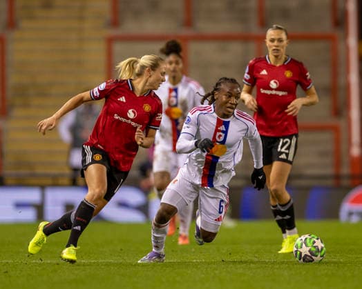 Football, Women, CL, Manchester United - Olympiques Lyon