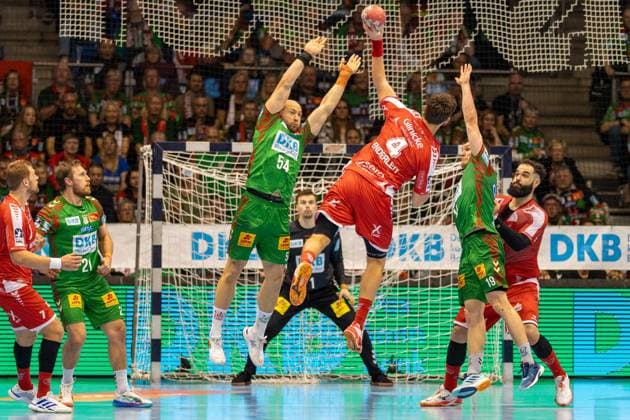 Germany HBL DAIKIN Handball Bundesliga 2025 26, 16 Matchday SC Magdeburg vs MT Melsungen GETEC Arena Magdeburg Nikolaj Enderleit MT Melsungen, 4 Copyright: xTomxLauruschkatx