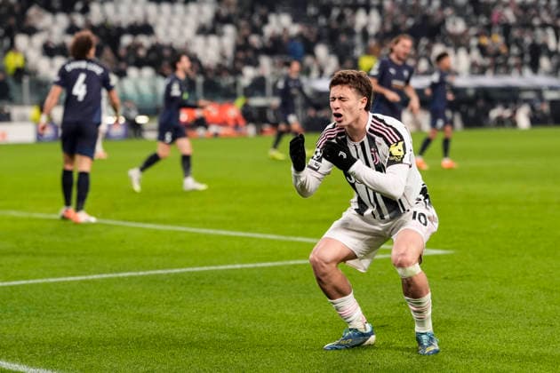 Juventus™s Kenan Yildiz disappointed during the Uefa Champions League soccer match, between Juventus and Pafos at the Allianz Stadium in Turin, League phase Matchday 6, north west Italy - December 10, 2025. - Soccer  Copyright: xFabioxFerrari LaPressex