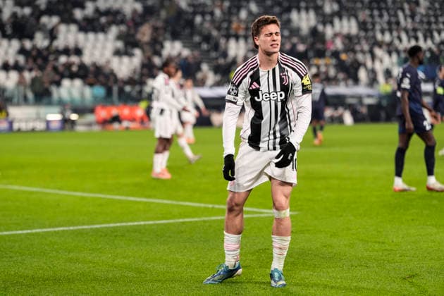 Juventus™s Kenan Yildiz disappointed during the Uefa Champions League soccer match, between Juventus and Pafos at the Allianz Stadium in Turin, League phase Matchday 6, north west Italy - December 10, 2025. - Soccer  Copyright: xFabioxFerrari LaPressex