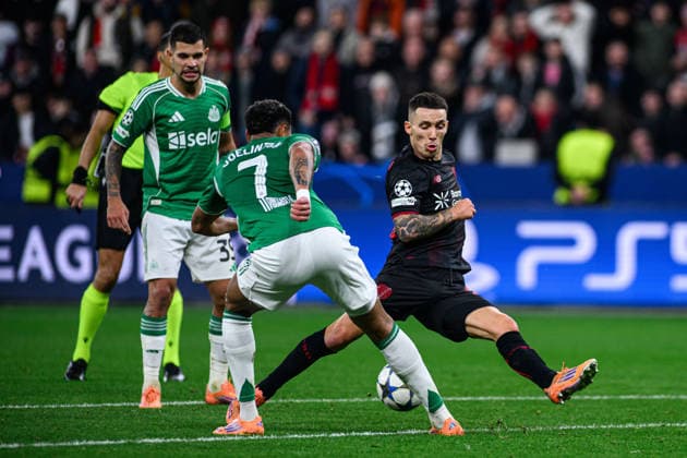 LEVERKUSEN, GERMANY - 10 DECEMBER, 2025: - UEFA Champions League, match Bayer 04 Leverkusen vs Newcastle United at BayArena.  Copyright: xVitaliixKliuievx