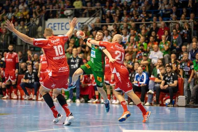 Germany HBL DAIKIN Handball Bundesliga 2025 26, 16 Matchday SC Magdeburg vs MT Melsungen GETEC Arena Magdeburg Elvar Örn Jonsson SC Magdeburg, 19 Copyright: xTomxLauruschkatx