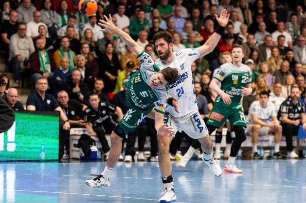 Rutger TEN VELDE FRISCH AUF Goeppingen, 05 GER, FRISCH AUF Goeppingen vs TBV Lemgo, Handball, Bundesliga, Matchday 16, Season 2025 2026, 10 12 2025, GER, FRISCH AUF Goeppingen vs TBV Lemgo, Handball, Bundesliga, Matchday 16, Season 2025 2026, 10 12 2025, Goeppingen Copyright: xEibnerxPressefoto OliverxSchmidtx EP_OST