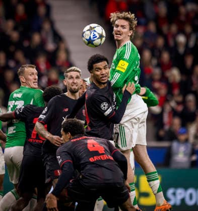 Leverkusen, Germany 10th Dec 2025 Malik Tillman Leverkusen Nick Woltemade New Bayer Leverkusen Newcastle United 10 12 2025
