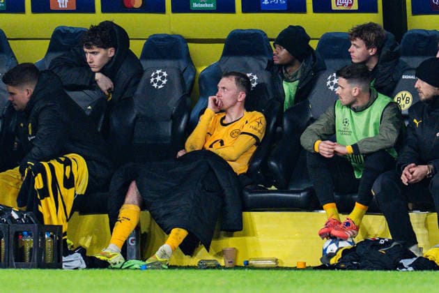 10 12 2025, Borussia Dortmund vs FK Bodo Glimt, UEFA Champions League, Matchday 6 Goal for 2 2 by Jens Hauge FK Bodo Glimt 10 Regulations prohibit any use of photographs as image sequences and or quasi video Copyright: xBahhoxKarax