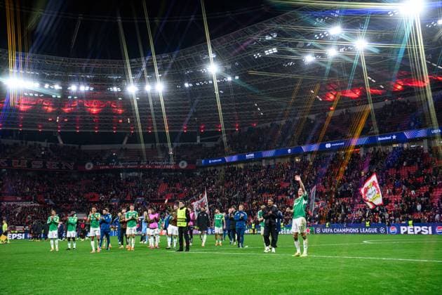 LEVERKUSEN, GERMANY - 10 DECEMBER, 2025: - UEFA Champions League, match Bayer 04 Leverkusen vs Newcastle United at BayArena.  Copyright: xVitaliixKliuievx