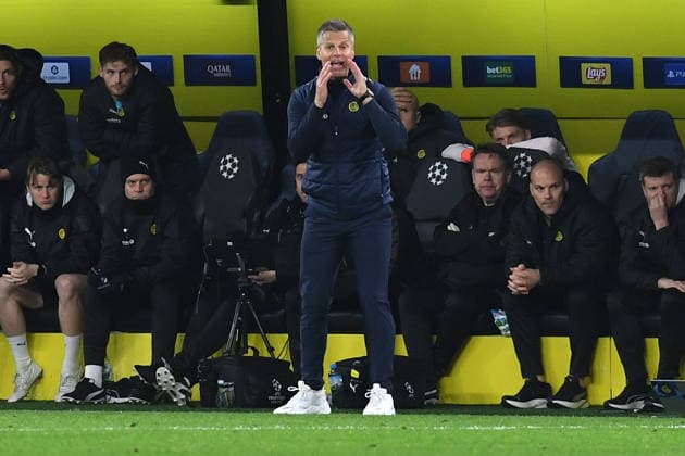 Coach Kjetil Knutsen FK Bodo Glimt gestures, gestures during the UEFA Champions League 2025 26 League Phase MD6 match between Borussia Dortmund and FK Bodo Glimt, BVB Stadion on December 10, 2025 in Dortmund, Germany, Germany Photo by Ralf Treese DeFodi Images Coach Kjetil Knutsen FK Bodo Glimt gestures during the UEFA Champions League 2025 26 League Phase MD6 match between Borussia Dortmund and FK Bodo Glimt at BVB Stadion Dortmund on December 10, 2025 in Dortmund, Germany Photo by Ralf Treese DeFodi Images