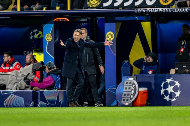 Borussia Dortmund trainer Niko Kovac, during the match Borussia Dortmund vs FK Bodo Glimt at the BVB Stadion Dortmund for the Champions League League phase Matchday 6 season 2025 2026 in DORTMUND, Germany on 10 December 2025, photo by Stefan Koops EYE4images DeFodi Images