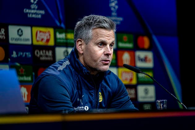 Bodo Glimt trainer Kjetil Knutsen, during the match Borussia Dortmund vs FK Bodo Glimt at the BVB Stadion Dortmund for the Champions League League phase Matchday 6 season 2025 2026 in DORTMUND, Germany on 10 December 2025, photo by Stefan Koops EYE4images DeFodi Images