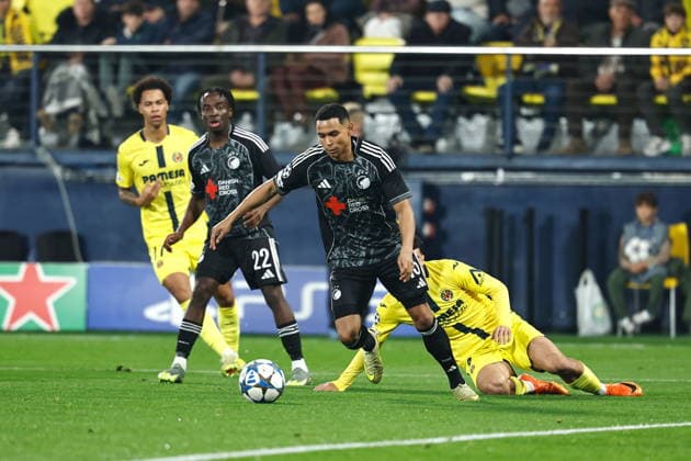 Marcos Lopez (Copenhagen), DECEMBER 10, 2025 - Football Soccer : UEFA Champions League league phase match day 6 between Villarreal CF - FC Copenhagen at the Estadio de la Ceramica in Vila-Real, Spain. Noxthirdxpartyxsales  aflo_313207367