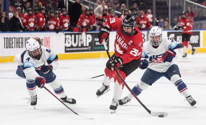 Ice Hockey, Women, Rivalry Series, Canada - USA