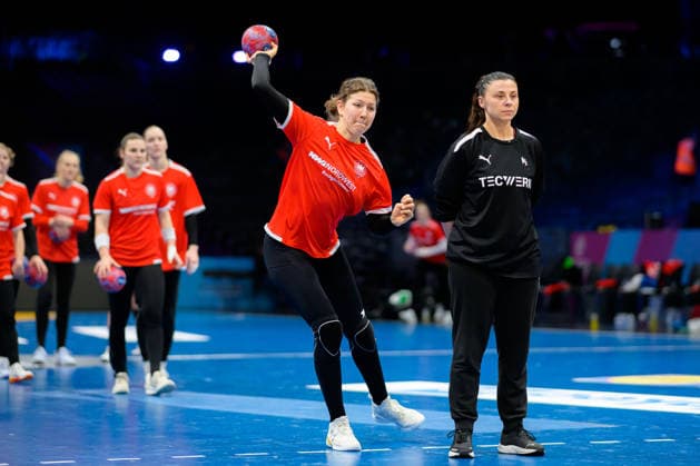 Handball, Women, World Championship, National Team Germany, Training