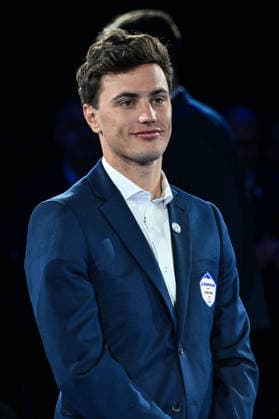 Decathlon - CMA CGM Cycling Team 2026 Presentation Dutch rider Olav Kooij participates in the team presentation ahead of the 2026 season in Villeneuve d Ascq, France, on December 11, 2025, at the Decathlon Campus store. Villeneuve d Ascq France  Copyright: xGautierxDemouveauxx originalFilename:demouveaux-notitle251211_npE9g.jpg