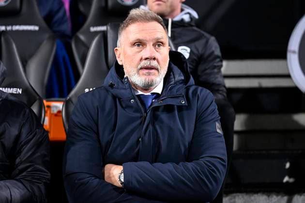 Midtjylland v KRC Genk - UEFA Europa League MIDTJYLLAND, DENMARK - DECEMBER 11 : Fink Thorsten head coach of KRC Genk during the UEFA Europa League 2025 26 League Phase MD6 match between Midtjylland and KRC Genk on December 11, 2025 in Midtjylland, Denmark, 11 12 2025 Midtjylland Denmark  Copyright: xTomasxSiskx