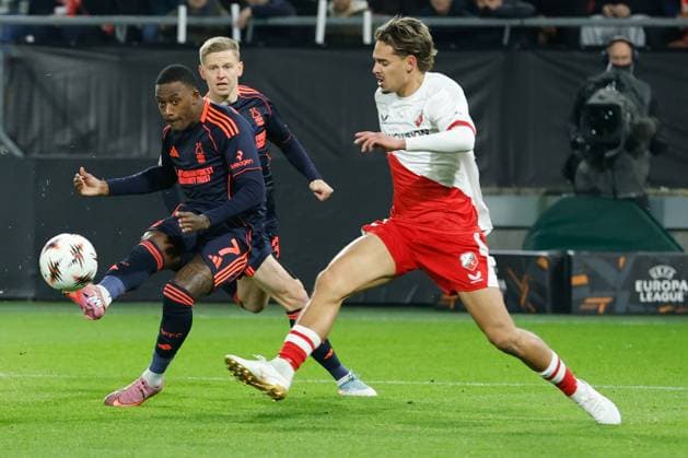 UTRECHT , 11-12-2025 , Stadium Galgenwaard , season 2025 2026 , UEFA Europa League football , League phase Matchday 6 , match between FC Utrecht and Nottingham Forrest , picture shows Nottingham Forest player Callum Hudson-Odoi Utrecht - Nottingham Forrest  x200121808x Copyright: