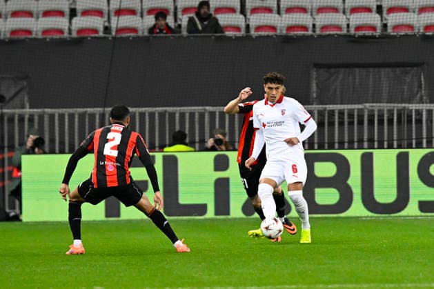 FOOTBALL : OGC Nice VS Sporting Braga - UEFA Europa League - 11 12 2025 Vitor Carvalho (SC Braga) - UEFA Europa League match between OGC Nice and SC Braga on December 11, 2025 at the Allianz Riviera in Nice. NiceFrance  Copyright: xWilliamxCannarellax