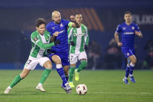 Football, EL, Dinamo Zagreb - Real Betis Sevilla