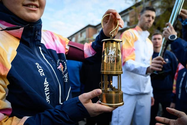 Milano Cortina 2026, Olympic torch relay in Pontedera