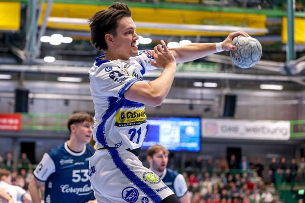 11 12 2025, Handball, HBL, Bergischer HC ThSV Eisenach, Unihalle Wuppertal Moritz Ende Eisenach 21 North Rhine-Westphalia Germany